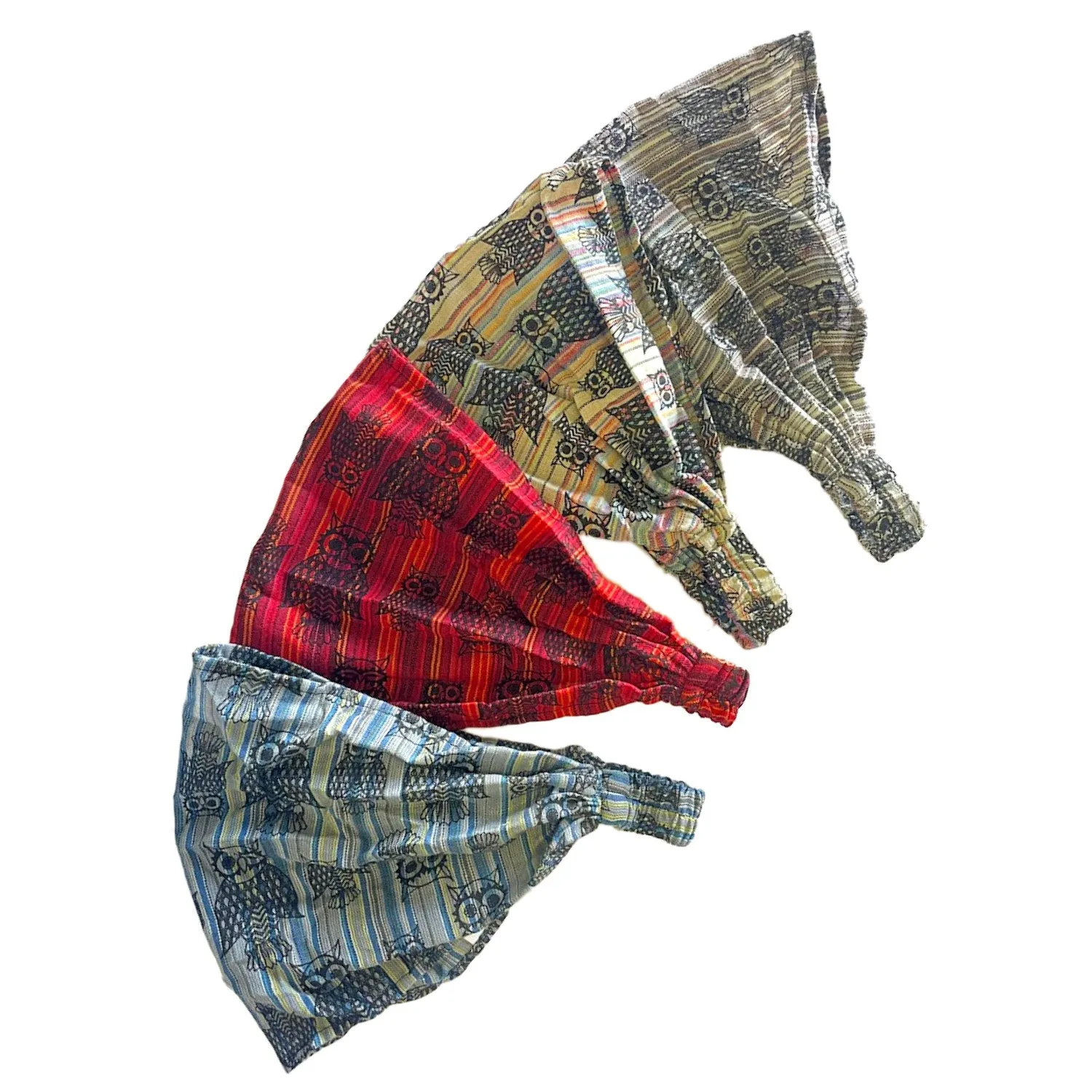 Headband Owl Print
