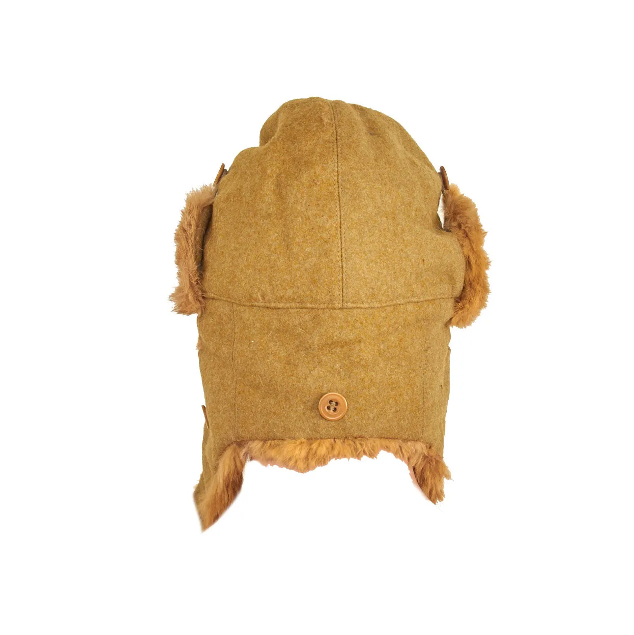 Original WWII Imperial Japanese Army Winter Insulated Cap - dated 1939