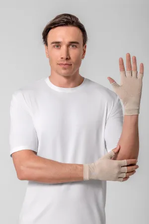 Ouray UV Fingerless Sun Gloves | Pale Khaki