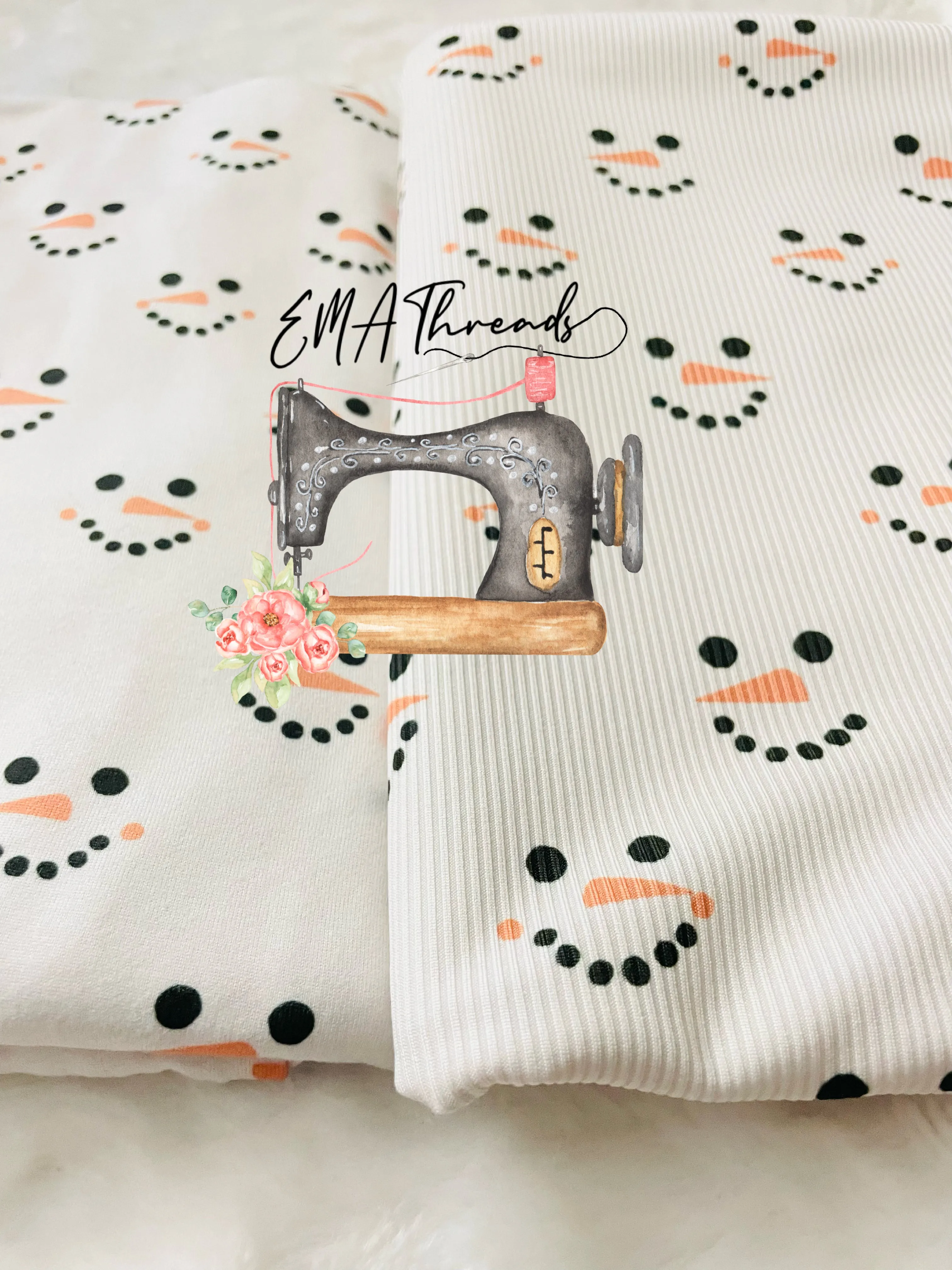 Snowman hard Knot headband
