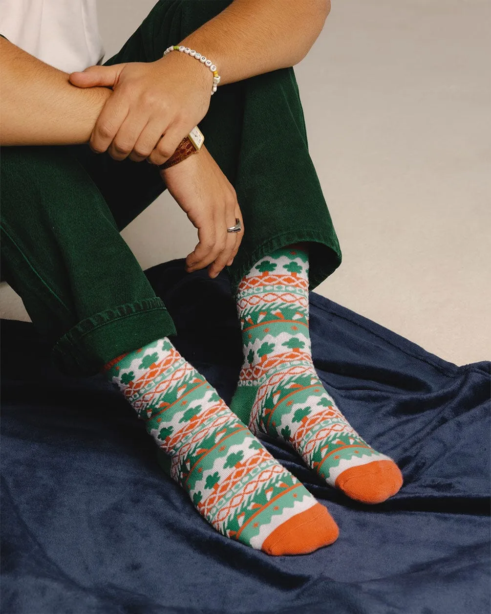 Truffle Tree Fluffy Socks