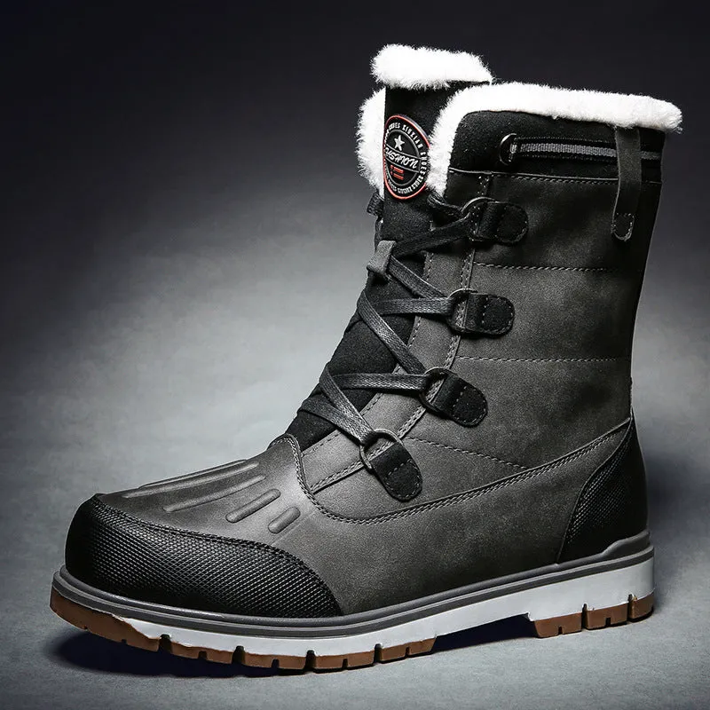 Winter Waterproof Warm Ankle Snow Boots