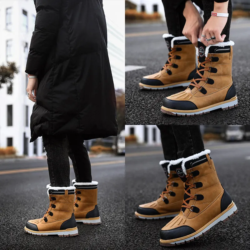 Winter Waterproof Warm Ankle Snow Boots