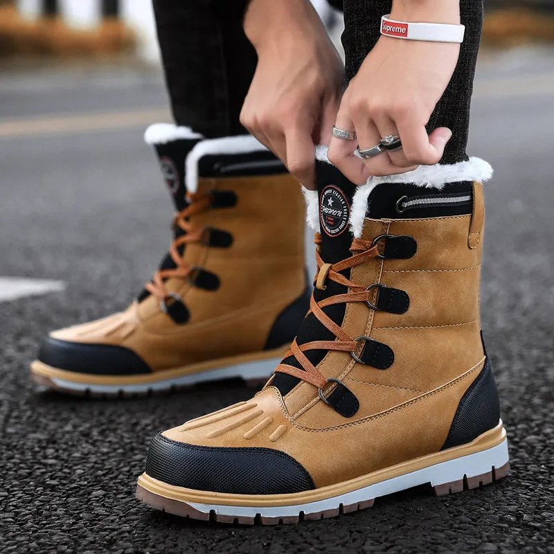 Winter Waterproof Warm Ankle Snow Boots