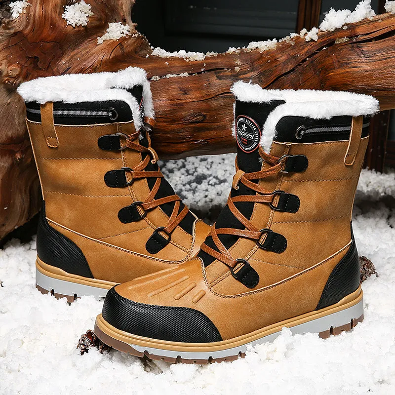 Winter Waterproof Warm Ankle Snow Boots