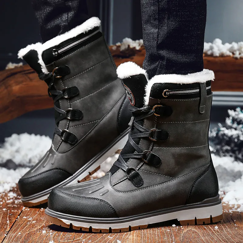 Winter Waterproof Warm Ankle Snow Boots