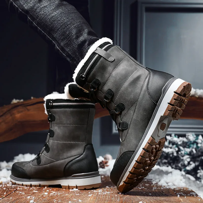 Winter Waterproof Warm Ankle Snow Boots
